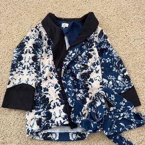 Tuckernuck Patterned Blazer with belt